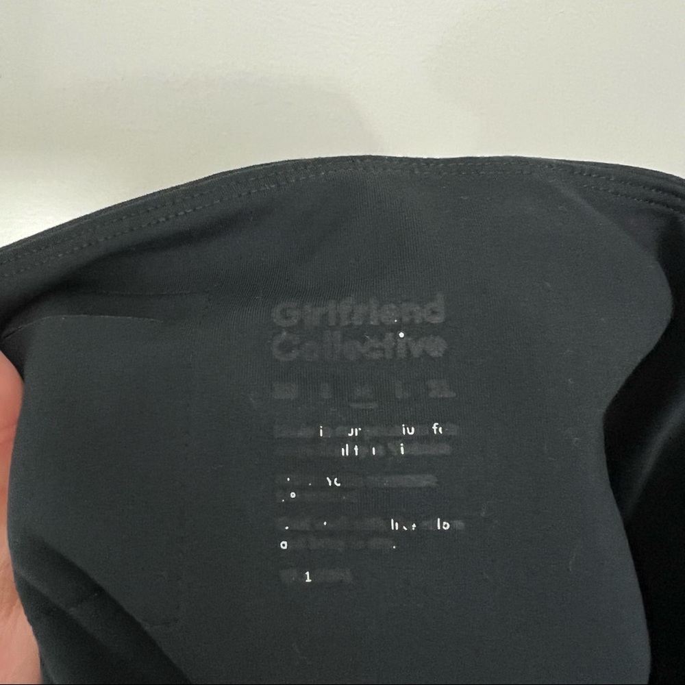 Girlfriend Collective Black Compressive High Rise Legging Medium - Picture 10 of 10